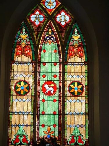 教堂玻璃图案